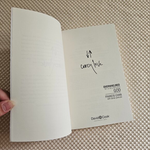 4/$40 2001 - Crazy Love - Francis Chan - Paperback - Picture 2 of 5